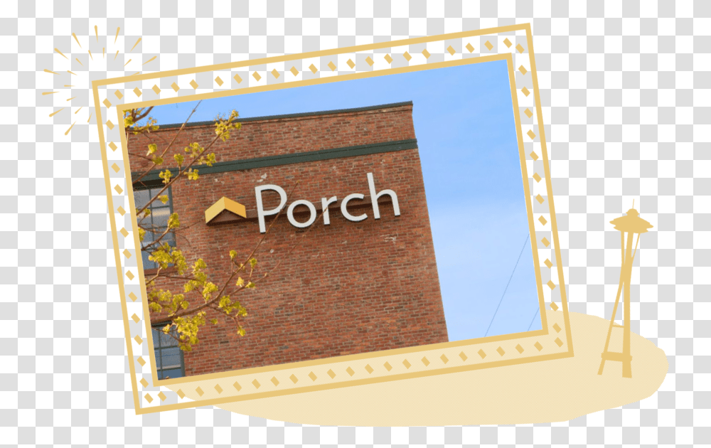 Porch Picture Frame, Brick, Alphabet Transparent Png