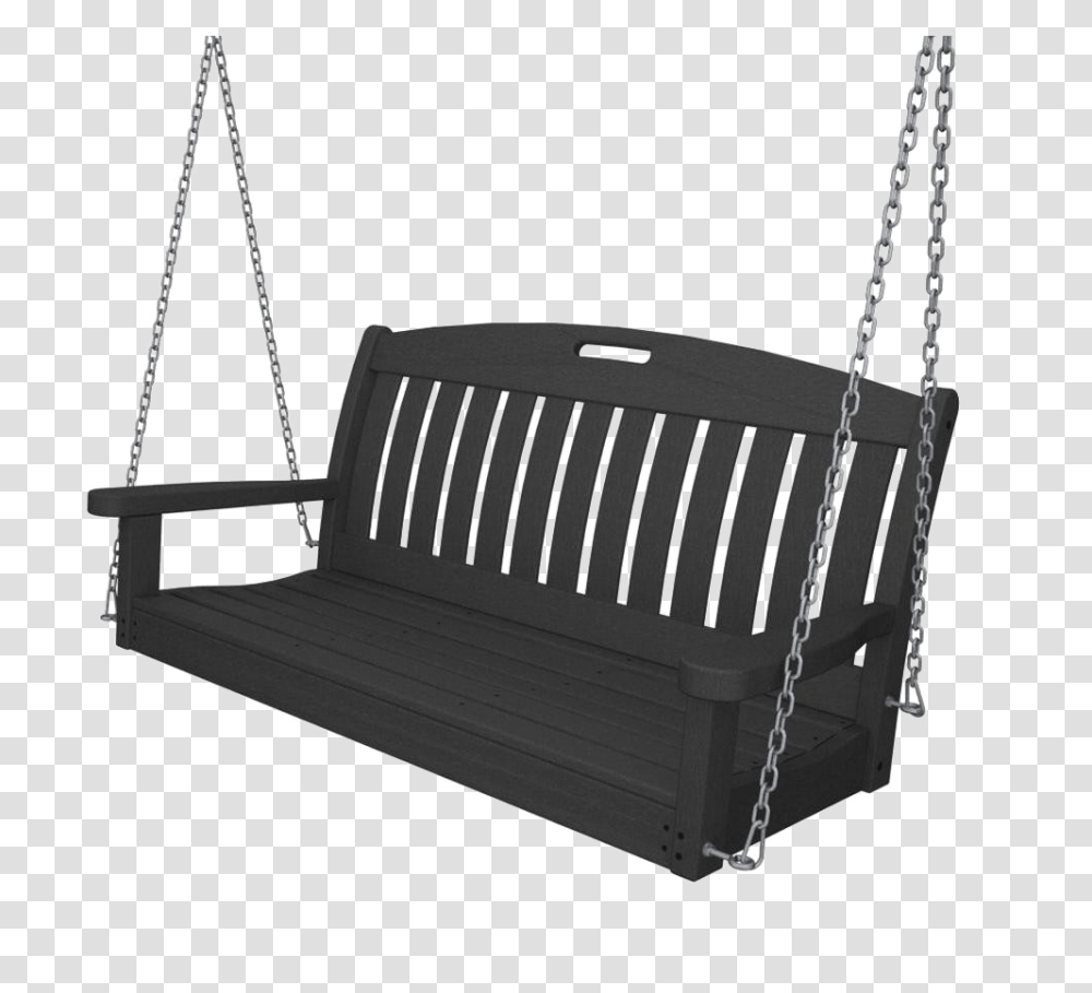 Porch Swing Background Black Plastic Porch Swing, Toy, Crib, Furniture Transparent Png