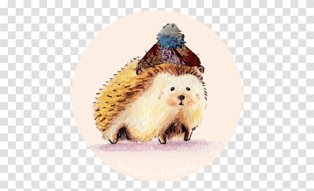 Porcupine Image Illustration, Clothing, Apparel, Party Hat, Mammal Transparent Png