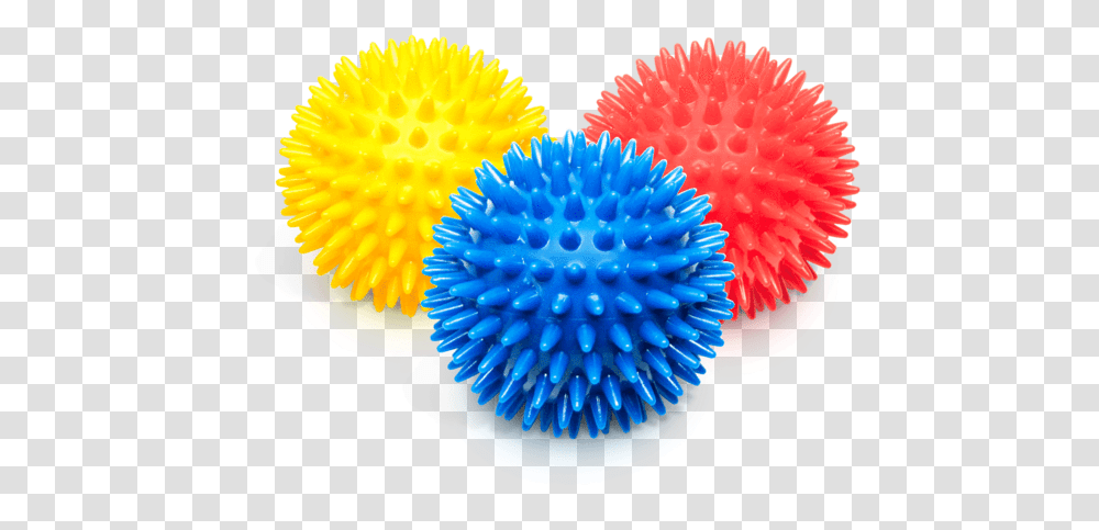 Porcupine Massage Ball 3 Pack Clipart Massageball, Sphere, Pattern, Foam, Dye Transparent Png