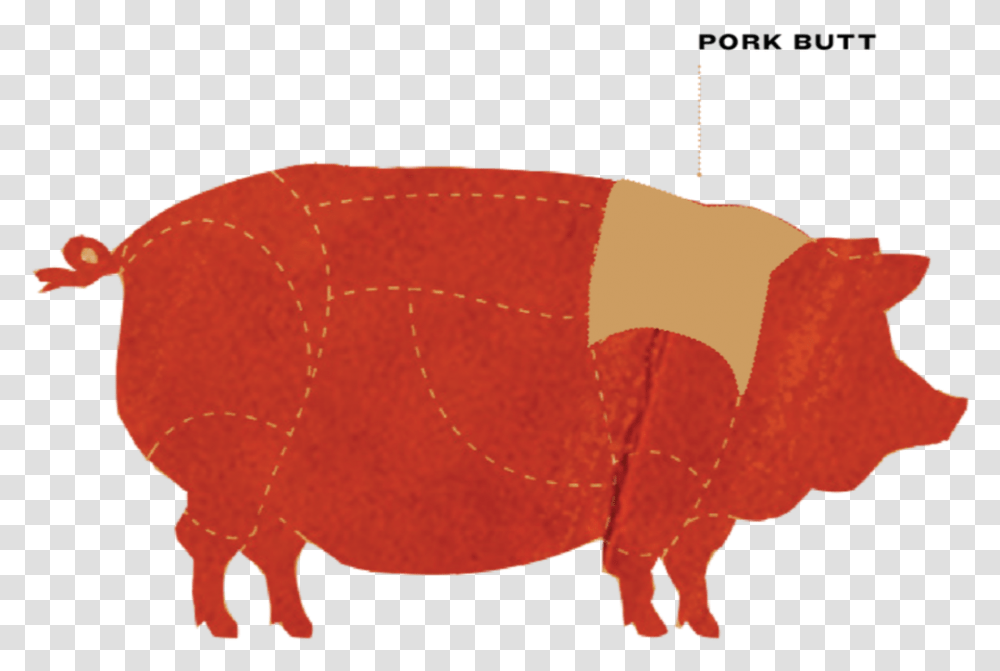 Pork, Animal, Pig, Mammal, Bull Transparent Png
