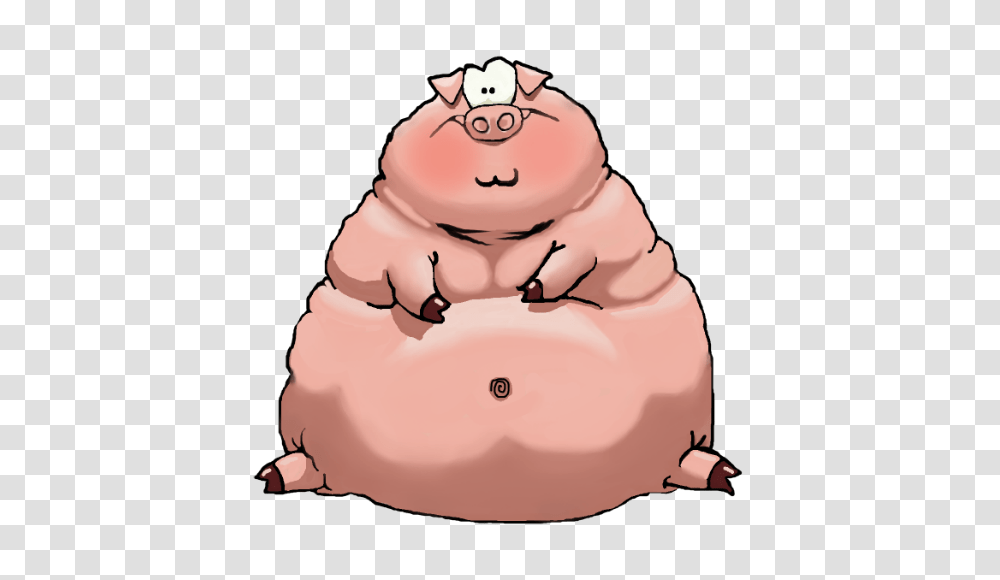 Porker Pig Adamsart, Birthday Cake, Dessert, Food, Animal Transparent Png