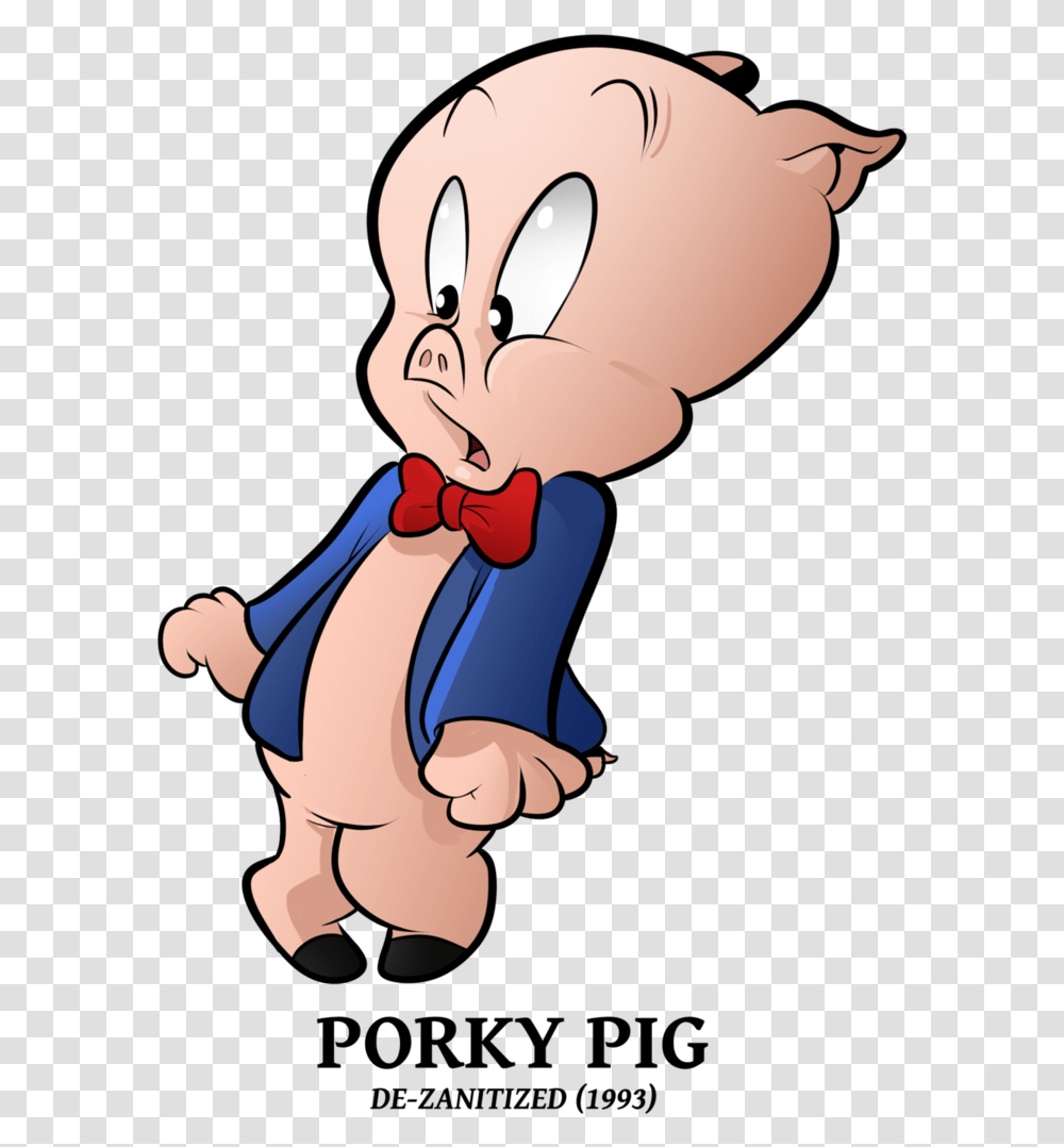 Porky Pig Clipart Animaniacs Cameo Porky Pig By Boscoloandrea Porky Pig, Mammal, Animal, Rabbit, Rodent Transparent Png