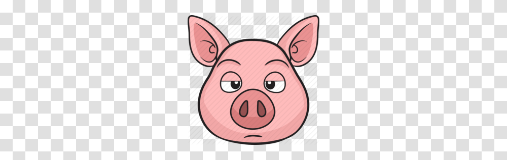 Porky Pig Scared Clipart, Mammal, Animal, Hog, Cat Transparent Png
