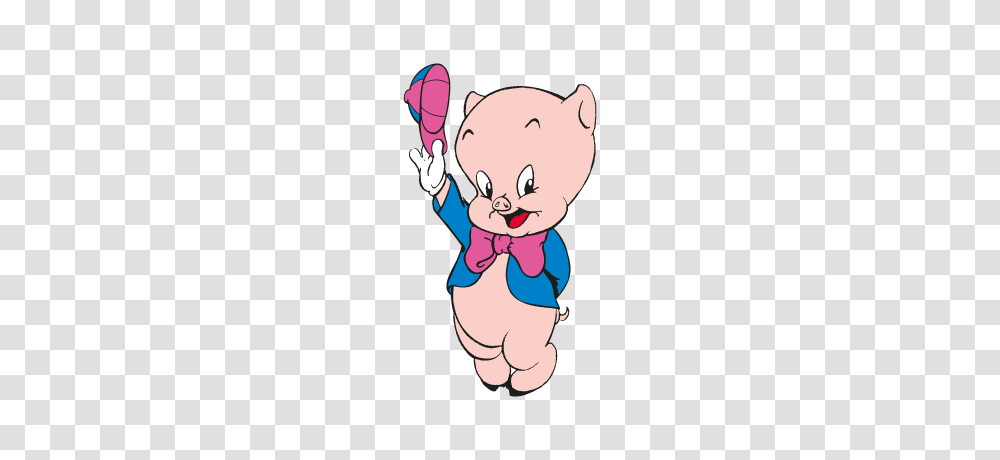 Porky Pig Vector Free Download, Face, Elf Transparent Png