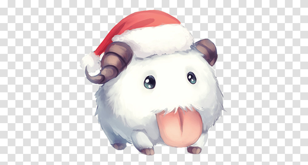 Poro Lol League Of Legends Christmas, Figurine, Piggy Bank, Snowman, Winter Transparent Png