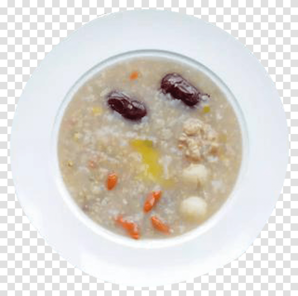 Porridge Oatmeal Laba Congee, Bowl, Dish, Food, Breakfast Transparent Png