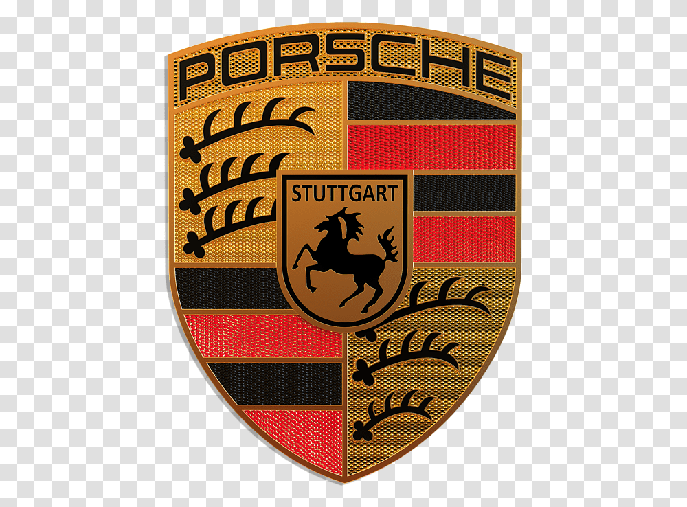 Porsche Logo Gif, Trademark, Emblem, Armor Transparent Png
