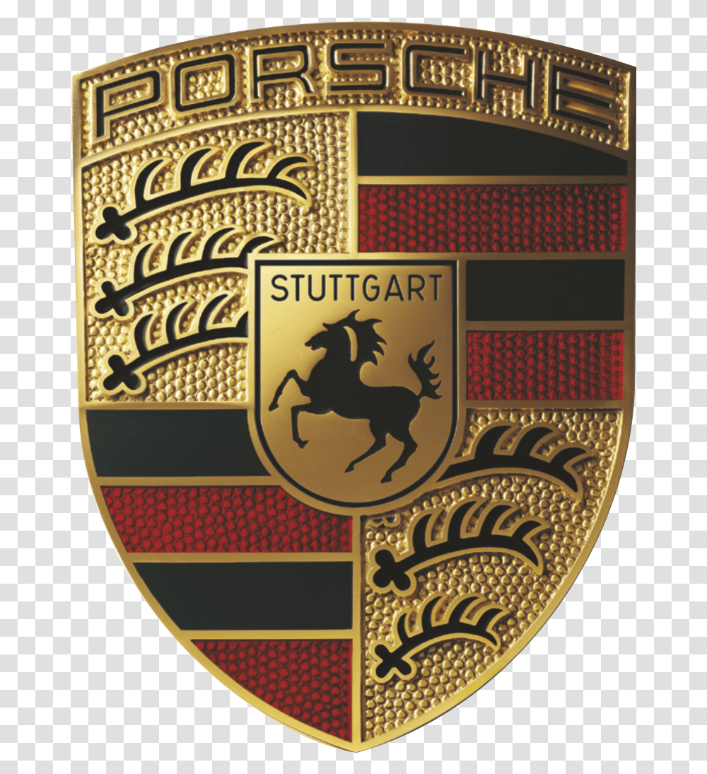 Porsche Logo Porsche Badge, Trademark, Rug, Emblem Transparent Png