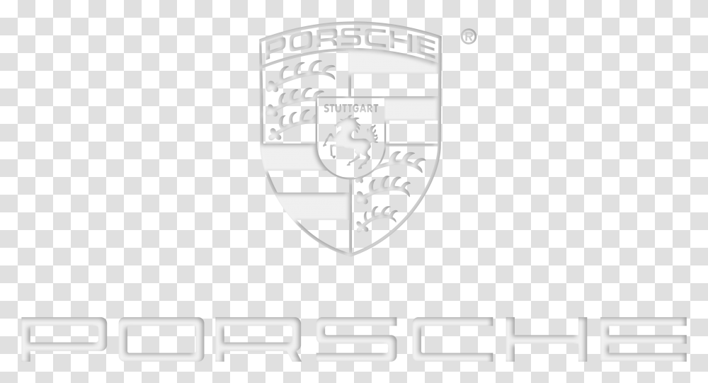 Porsche Logo White Porsche Automobil Holding Se, Trademark, Emblem Transparent Png