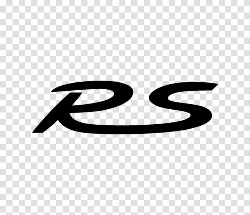 Porsche Rs Logo Decal, Handwriting, Alphabet, Number Transparent Png