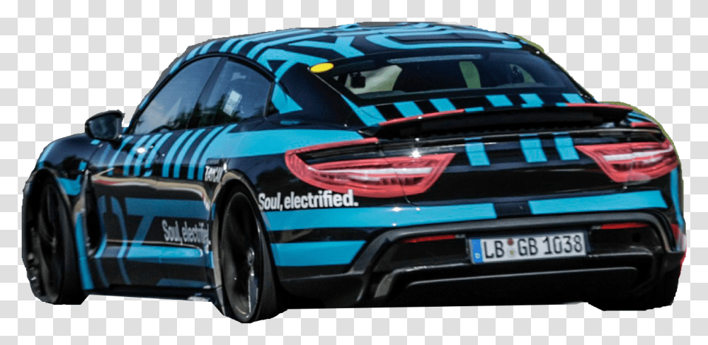 Porsche Taycan Supercar, Vehicle, Transportation, Automobile, Sports Car Transparent Png