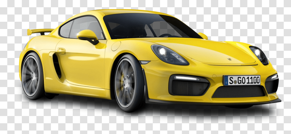Porsche Vector Gt4 Picture Yellow Porsche, Car, Vehicle, Transportation, Automobile Transparent Png