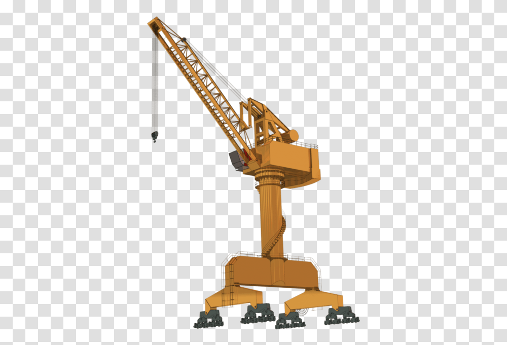 Port Crane, Construction Crane Transparent Png