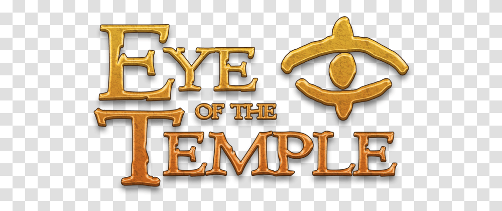 Port In Your Router For Eye Of The Temple Tan, Alphabet, Text, Symbol, Gold Transparent Png