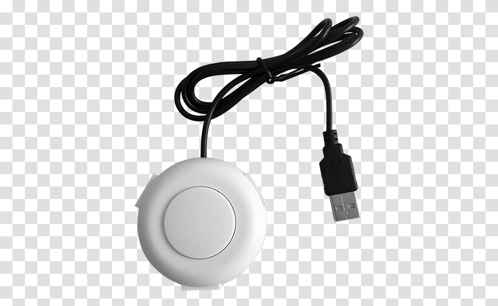 Port Usb Smart Button With Web Key Hub Usb Cable, Adapter, Lamp, Electronics Transparent Png