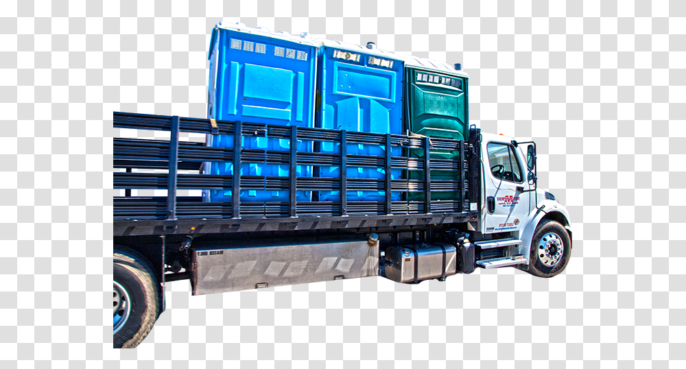Porta John Truck, Vehicle, Transportation, Wheel, Machine Transparent Png