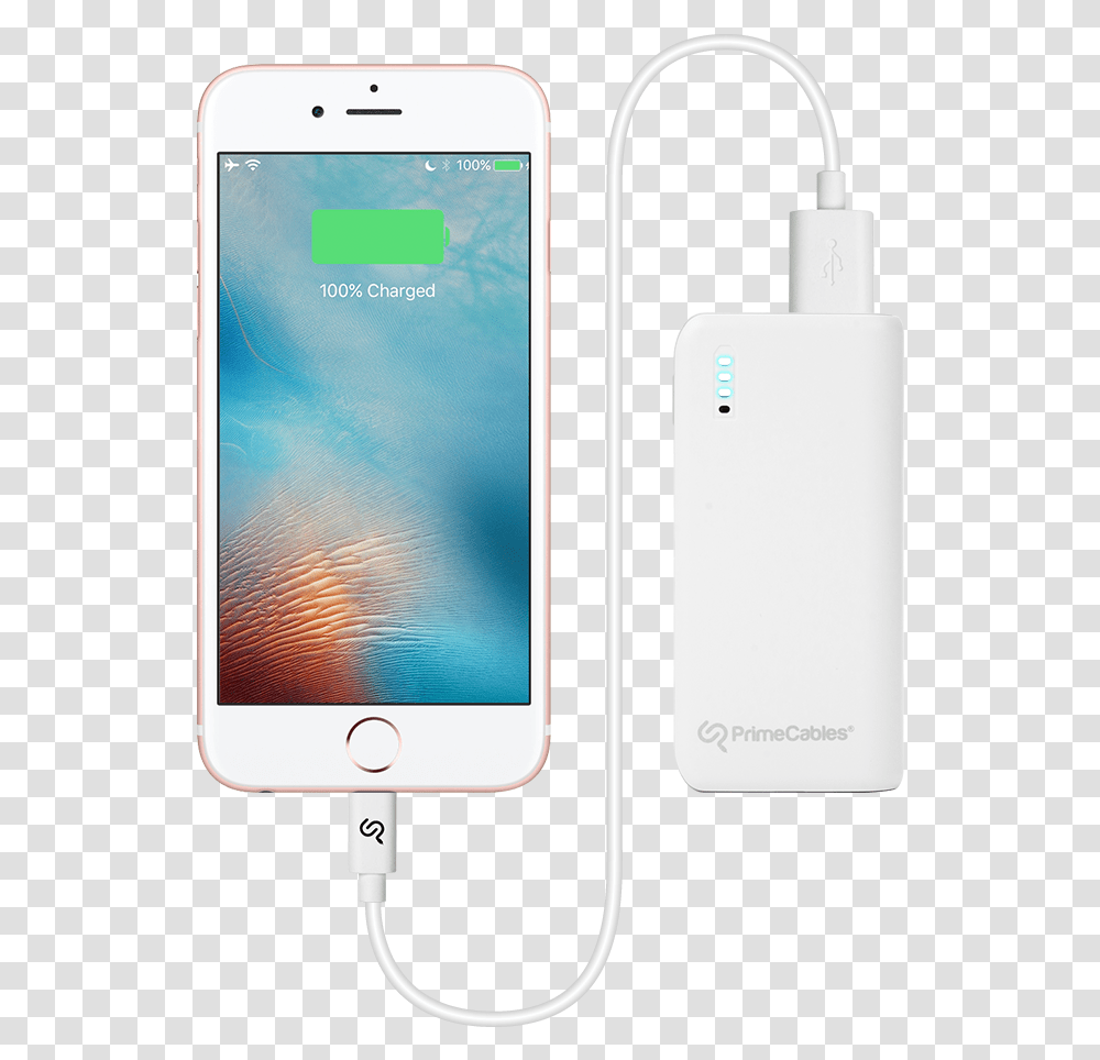 Portable Battery On, Mobile Phone, Electronics, Cell Phone, Iphone Transparent Png