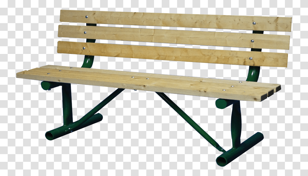 Portable Bench Super Duty Treated Green Park Cartoon Park Bench, Furniture Transparent Png