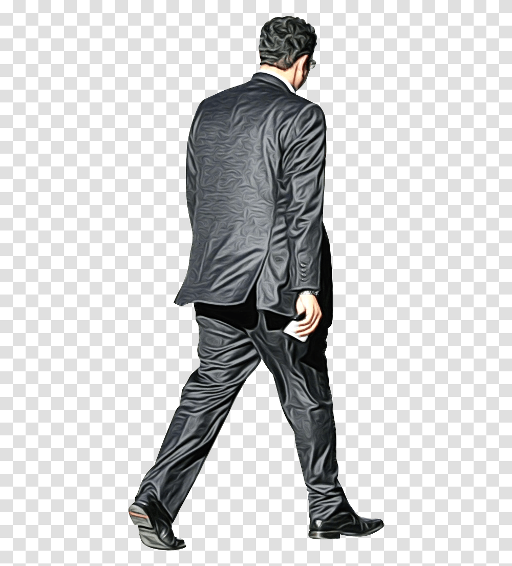 Portable Network Graphics Clip Art Image Walking Man Man In Suit Walking, Apparel, Coat, Person Transparent Png