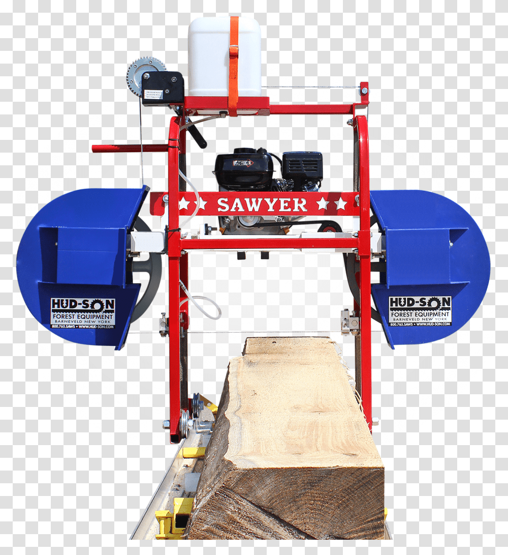 Portable Sawmill Hud Son Sawmill, Machine, Wheel, Lathe, Car Wheel Transparent Png