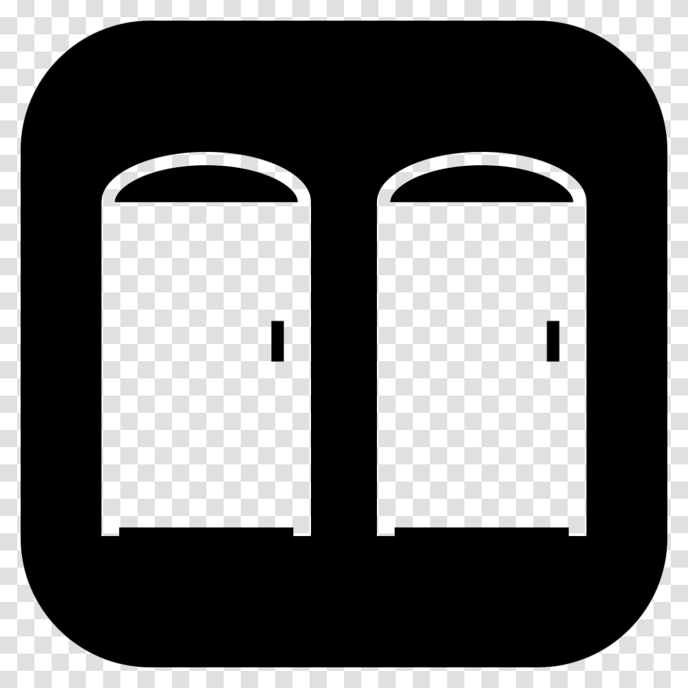 Portable Toilets Symbol Icon Free Download, Stencil, First Aid, Adapter, Buckle Transparent Png