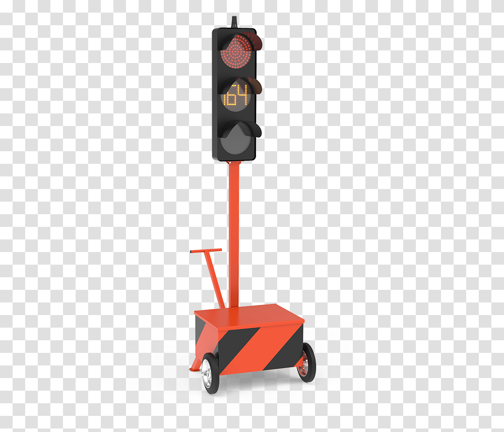 Portable Traffic Lights With Radio Frequency Link Communication Traffic Light, Broom, Lawn Mower, Tool Transparent Png
