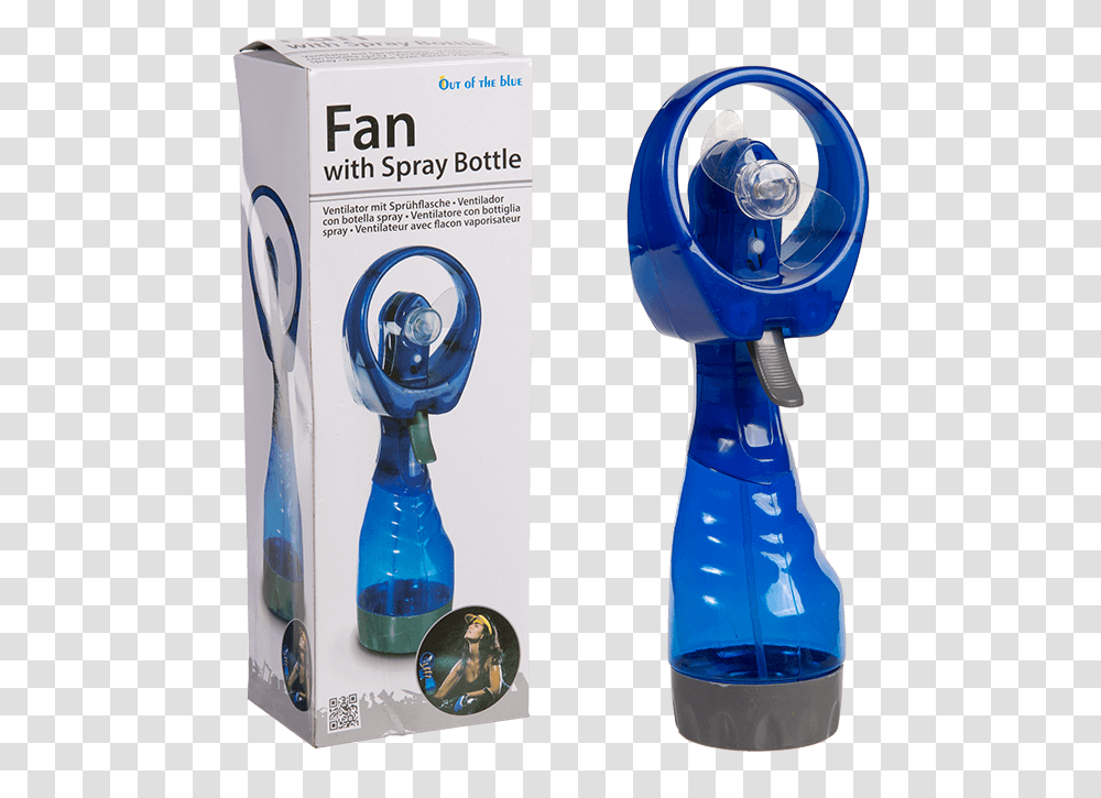 Portable Water Spray Fan Ksa Souq Wentylator Z Mgiek Water Spraying Fan, Bottle, Person, Human, Beverage Transparent Png
