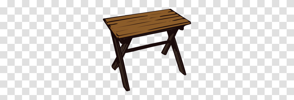 Portable Wooden Table Clip Art, Furniture, Coffee Table, Chair, Tabletop Transparent Png