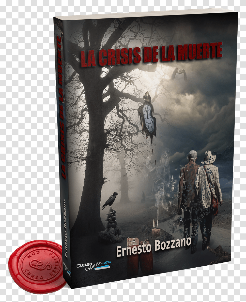 Portada La Crisis De La Muerte Por Ernesto Bozzano Pc Game, Poster, Advertisement, Bird, Person Transparent Png