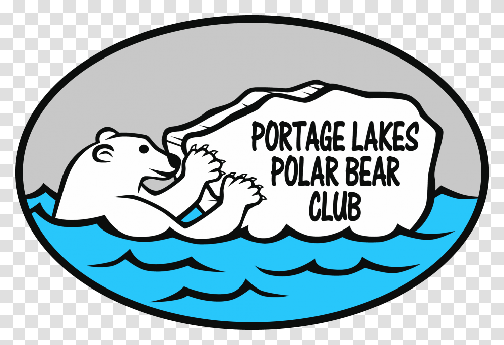 Portage Lakes Polar Bear Jump, Label, Food, Outdoors Transparent Png