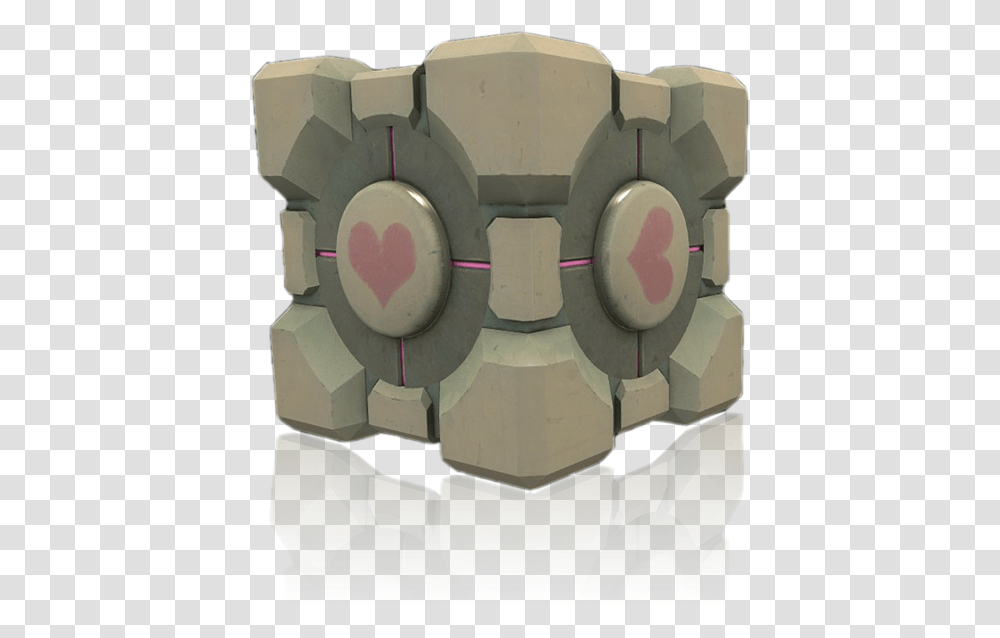 Portal 2 Glados As Potato Weighted Companion Cube Meme, Weapon, Bomb, Architecture, Building Transparent Png