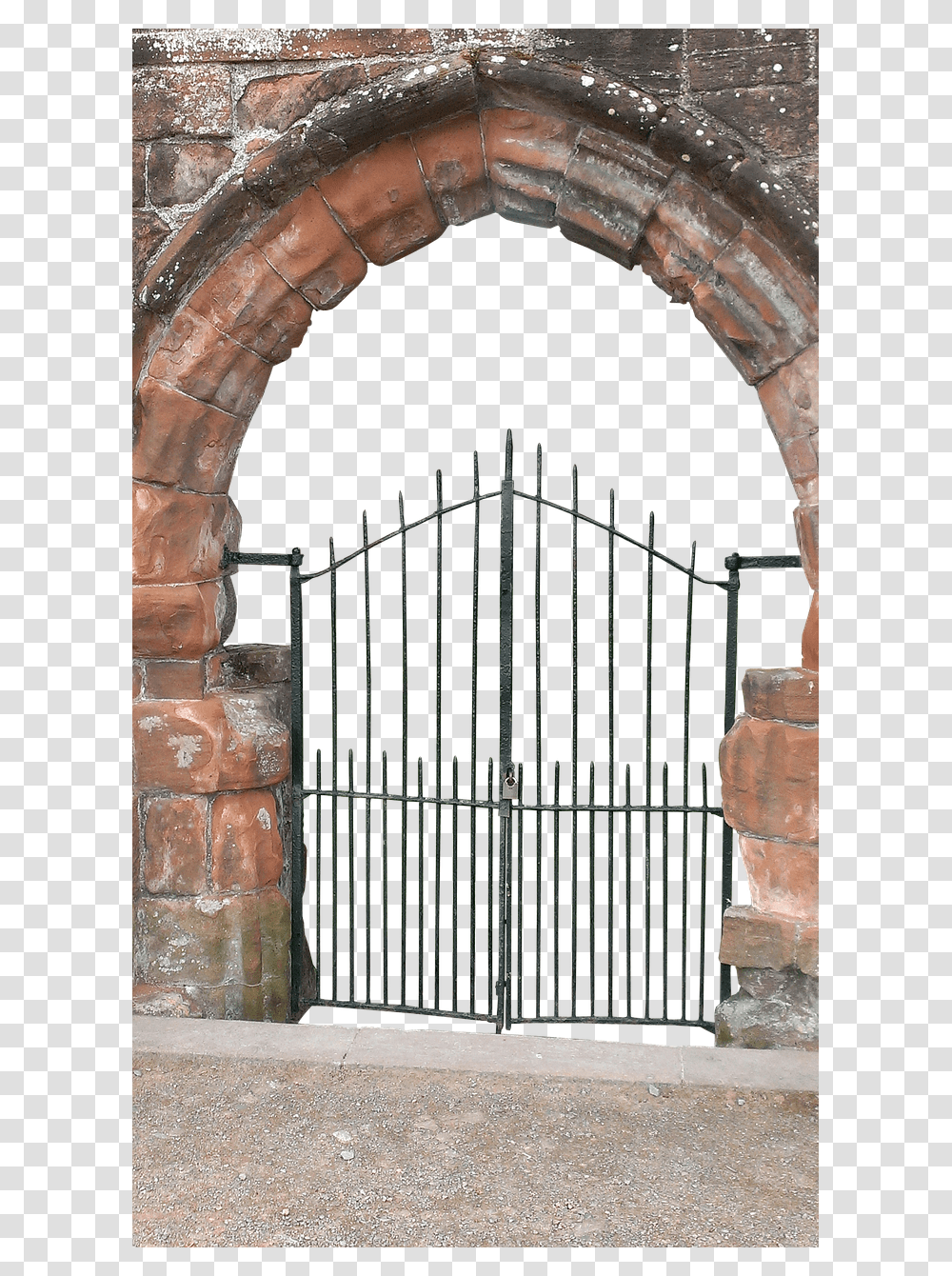 Portal Architecture, Gate, Brick, Building Transparent Png