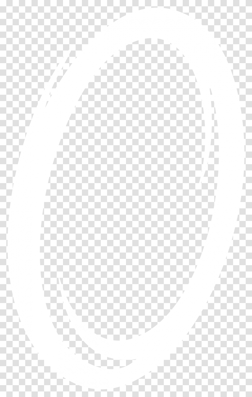 Portal Logo Black And White, Oval, Horseshoe, Stencil Transparent Png