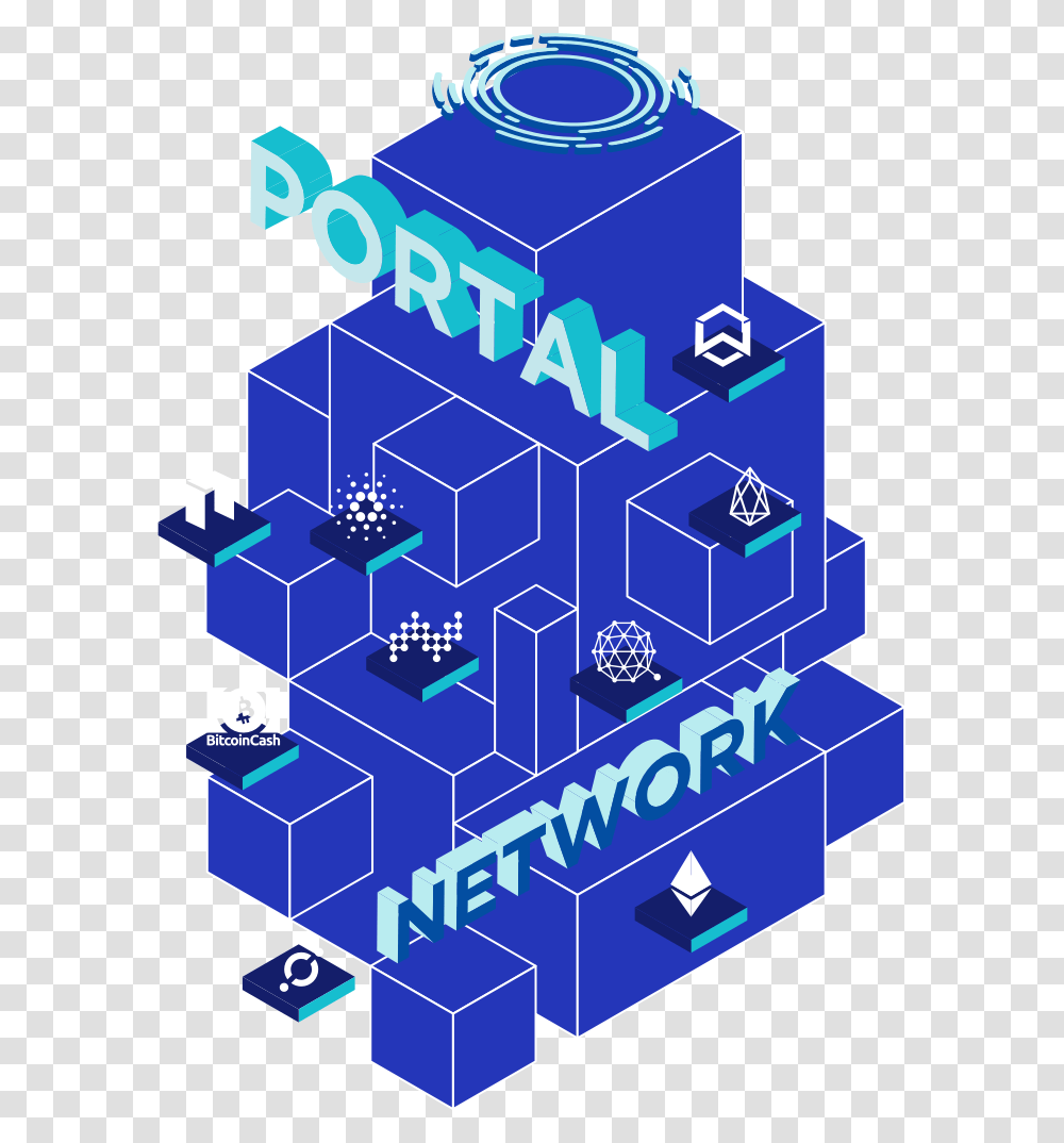 Portal Network Diagram, Pac Man, Building Transparent Png