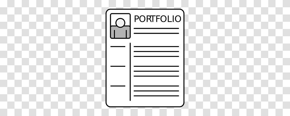 Portfolio Label, Page, Number Transparent Png