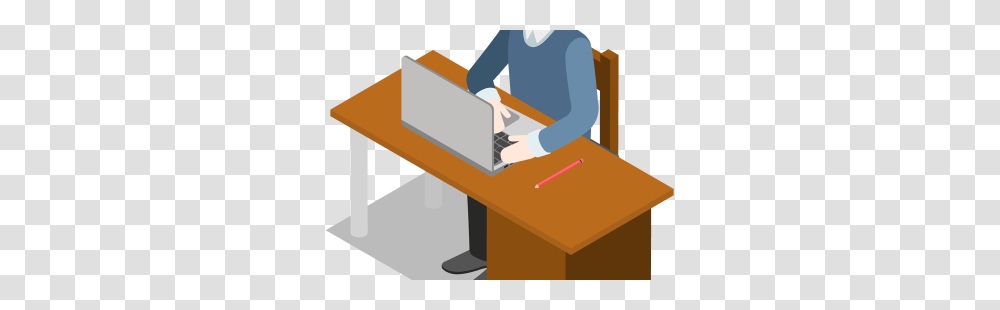 Portfolio, Furniture, Desk, Table, Computer Transparent Png