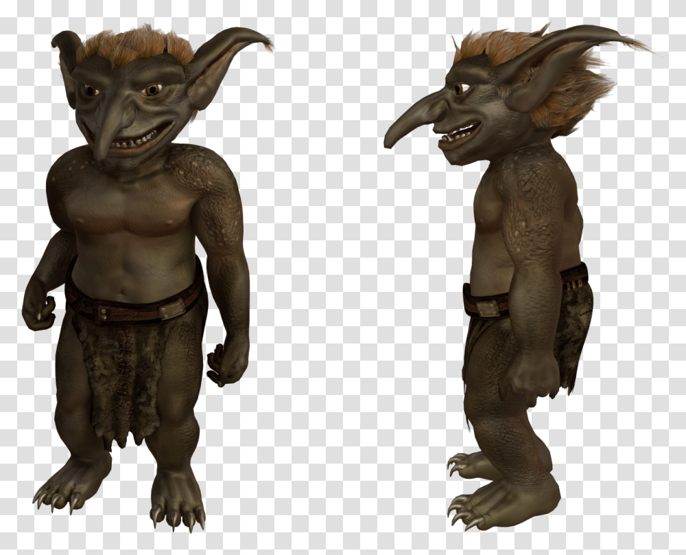 Portfolio Goblin, Figurine, Alien, Sculpture, Art Transparent Png