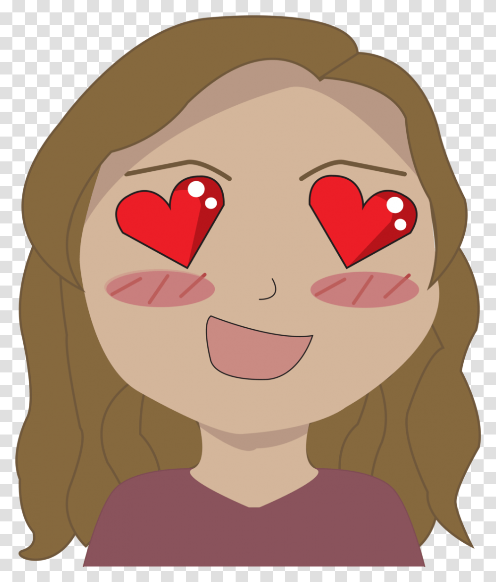 Portfolio - Casual Obsession Cartoon, Face, Heart, Portrait, Photography Transparent Png