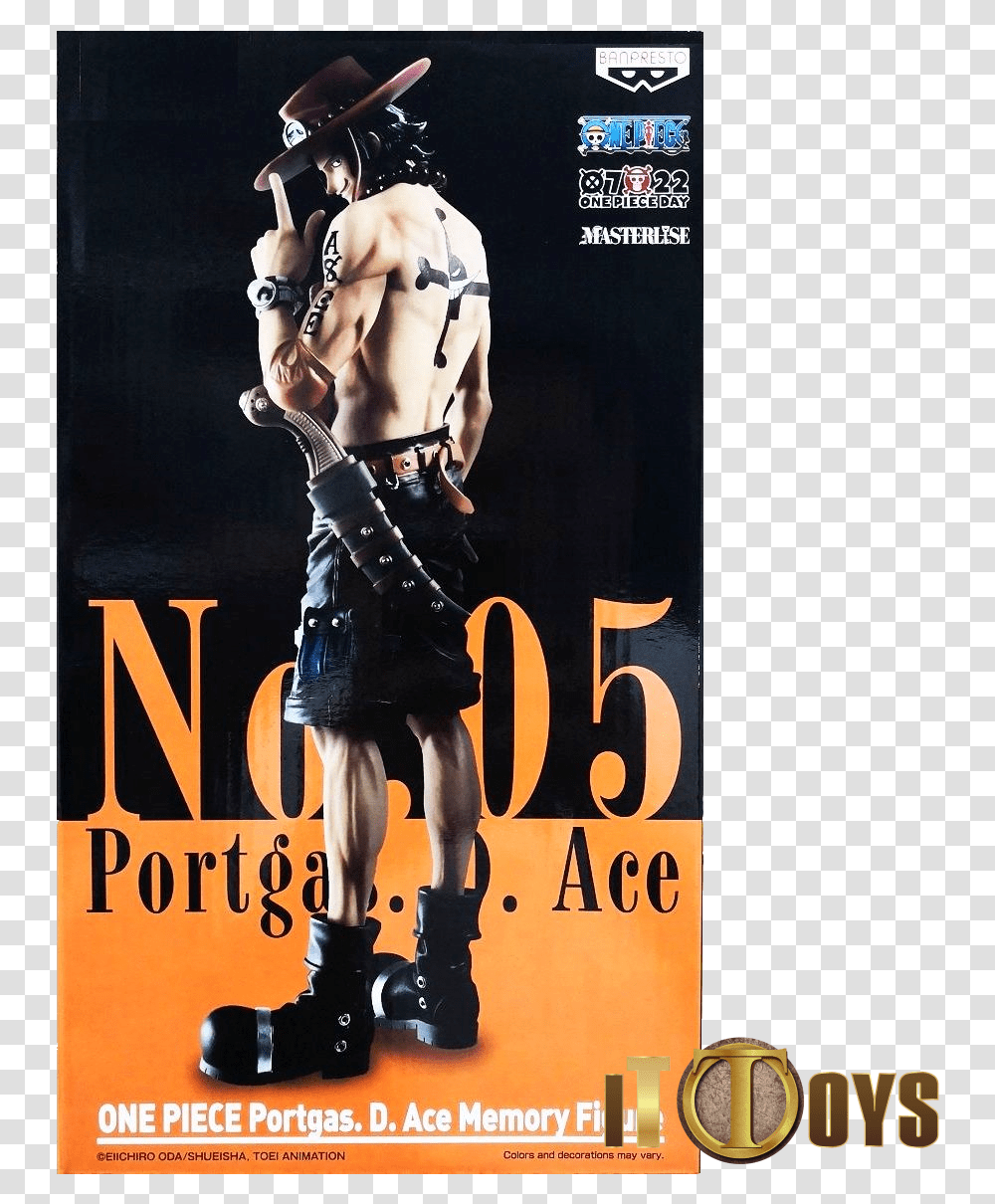 Portgas D Ace Best Edition One Piece Ichiban Kuji, Person, Human, Guitar, Leisure Activities Transparent Png