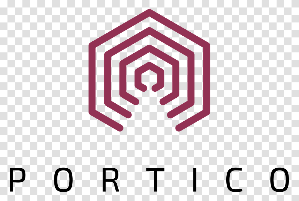 Portico Brand Colour On White Frost Falling Satellites, Spiral, Logo, Trademark Transparent Png