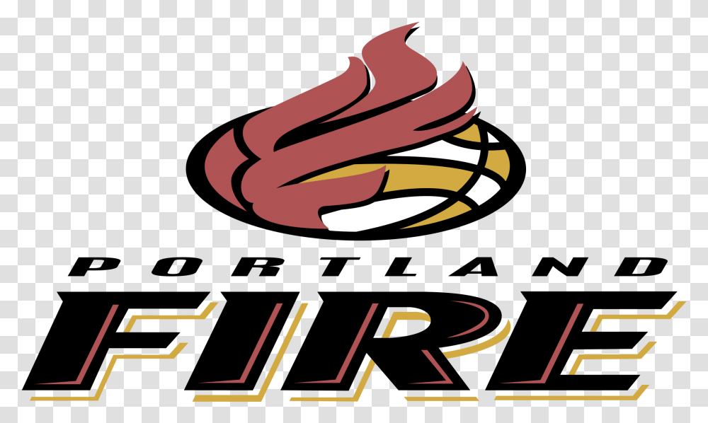 Portland Fire Logo Illustration, Text, Art, Graphics, Alphabet Transparent Png