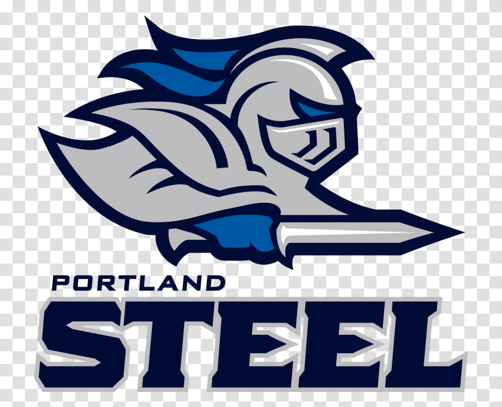 Portland Steel Primary Logo Arena Football Team Logos, Poster, Outdoors, Nature, Text Transparent Png
