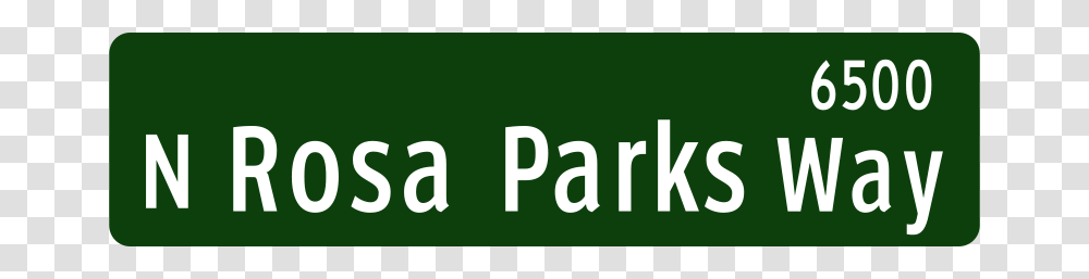 Portland Street Sign N Rosa Parks Way, Transport, Number Transparent Png