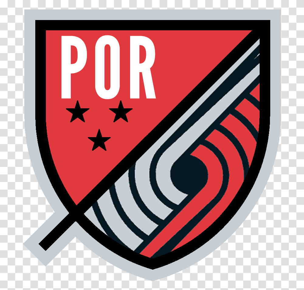 Portland Trail Blazers Logo, Armor, Shield, Rug Transparent Png
