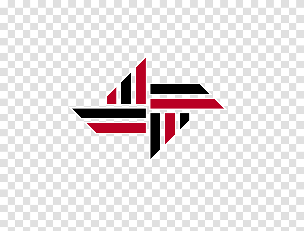 Portland Trail Blazers Native American Inspired Secondary Logo, Emblem, Trademark, Triangle Transparent Png