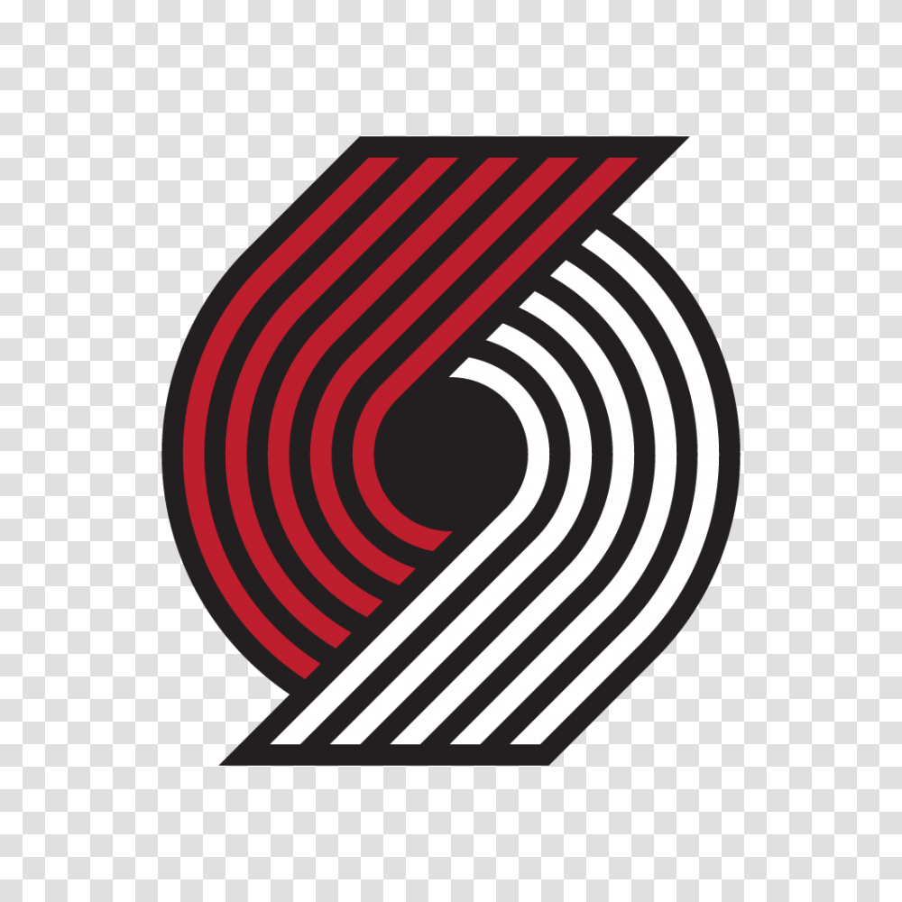 Portland Trail Blazers New Logo, Trademark, Rug Transparent Png