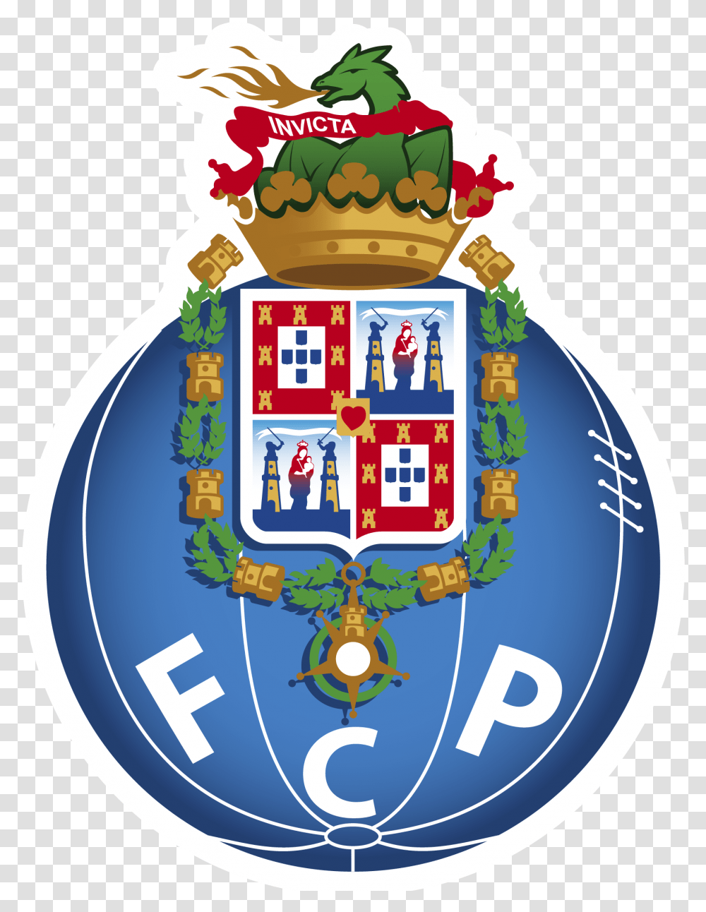 Porto Logo Interesting History Of The Team Name And Emblem Fc Porto Logo 2019, Symbol, Trademark, Badge Transparent Png