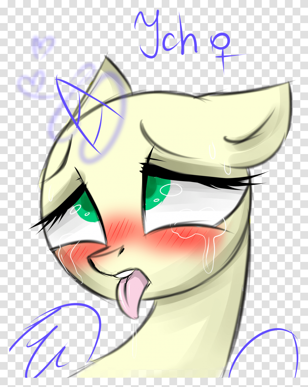 Portrait Ahegao Ychcommishes, Mouth, Art, Graphics, Teeth Transparent Png