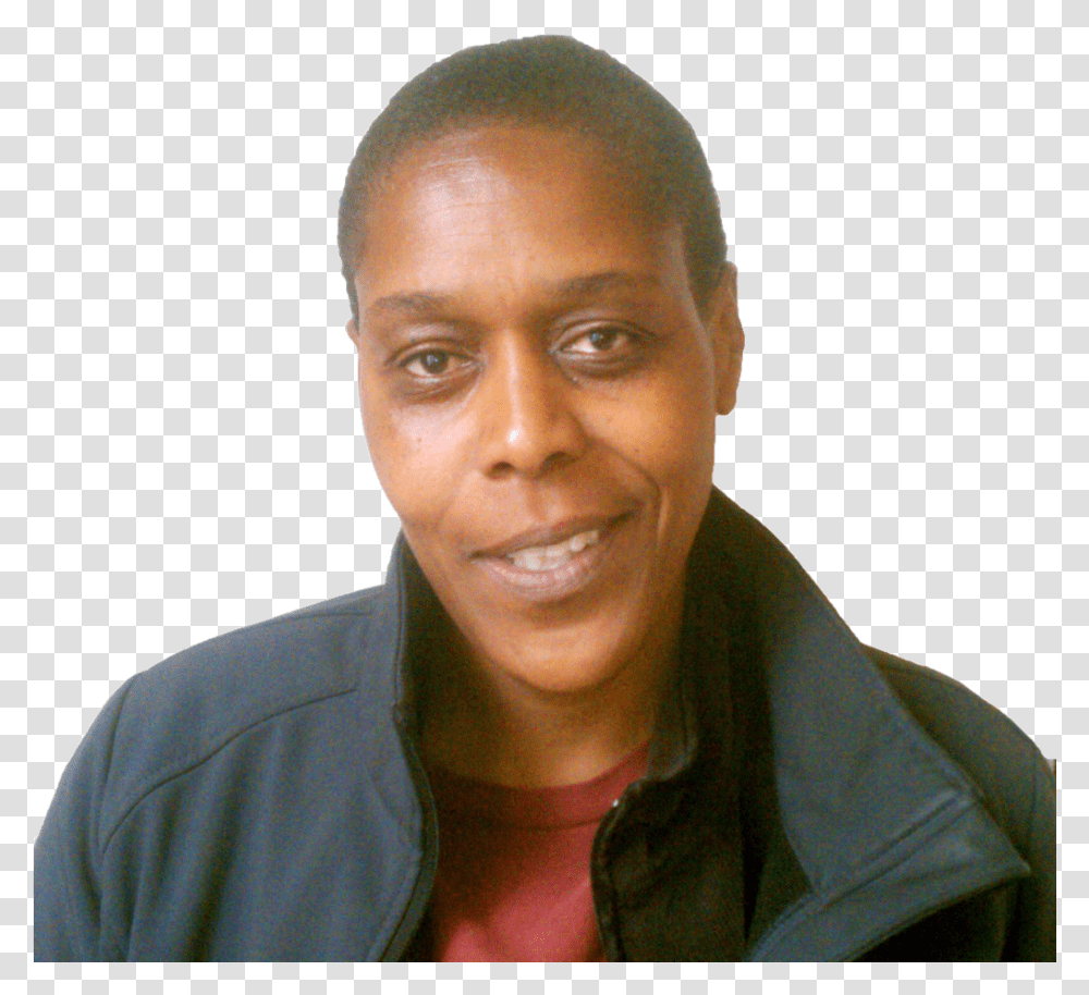 Portrait Photo Of Cynthia Mewborn From The Shoulders Gentleman, Face, Person, Smile Transparent Png